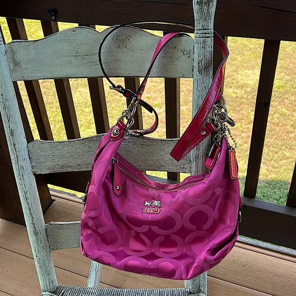 Coach | Bags | Coach Hot Pink Vintage Hoboshouldercrossbody